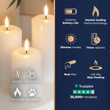 Ember™ Signature White LED Candle