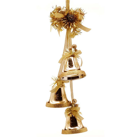 3 in 1 Hanging Cluster Bell Christmas Tree Decoration
