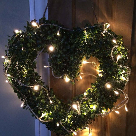 3.2m Indoor Fairy Lights, 40 LEDs, Clear Cable