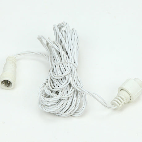 White Low Voltage Connectable Extension Cable, 5m