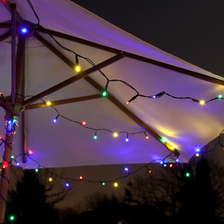Solar Powered Multi Function LED Fairy Lights