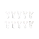 10 Pack Mount Clips for Rope Light, Strip Light & Neon Flex