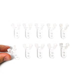10 Pack Mount Clips for Rope Light, Strip Light & Neon Flex