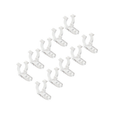 10 Pack Mount Clips for Rope Light, Strip Light & Neon Flex