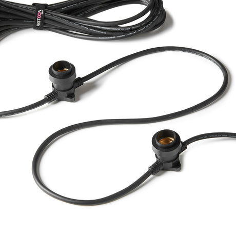 FestoonPro® E27 Connectable Black Festoon Belt