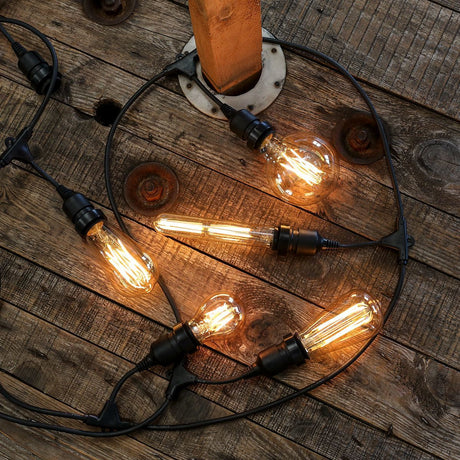 FestoonPro® 4W E27 Fully Dimmable Vintage Tinted Filament Style, Warm White LED Light Bulb