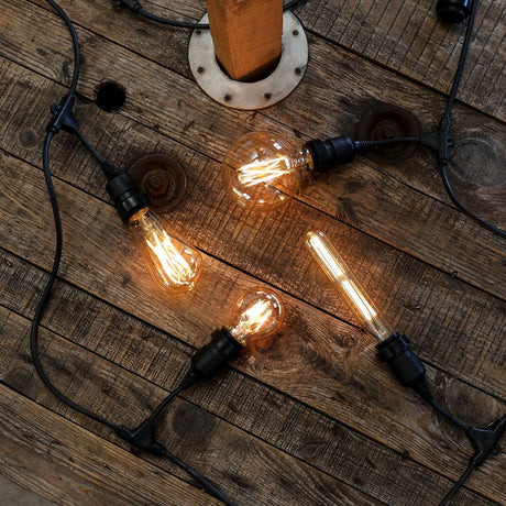 FestoonPro® 4W E27 Dimmable Vintage Tinted Tubular Filament Style, Warm White LED Bulb