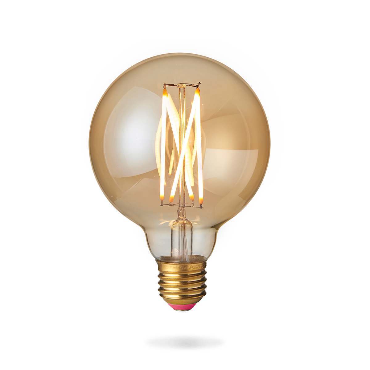 FestoonPro® 4W E27 Fully Dimmable Vintage Tinted Globe Filament Style, Warm White LED Light Bulb