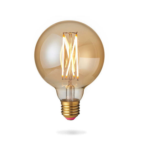 FestoonPro® 4W E27 Fully Dimmable Vintage Tinted Globe Filament Style, Warm White LED Light Bulb