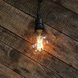 FestoonPro® 4W E27 Fully Dimmable Vintage Tinted Globe Filament Style, Warm White LED Light Bulb