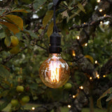FestoonPro® 4W E27 Fully Dimmable Vintage Tinted Globe Filament Style, Warm White LED Light Bulb