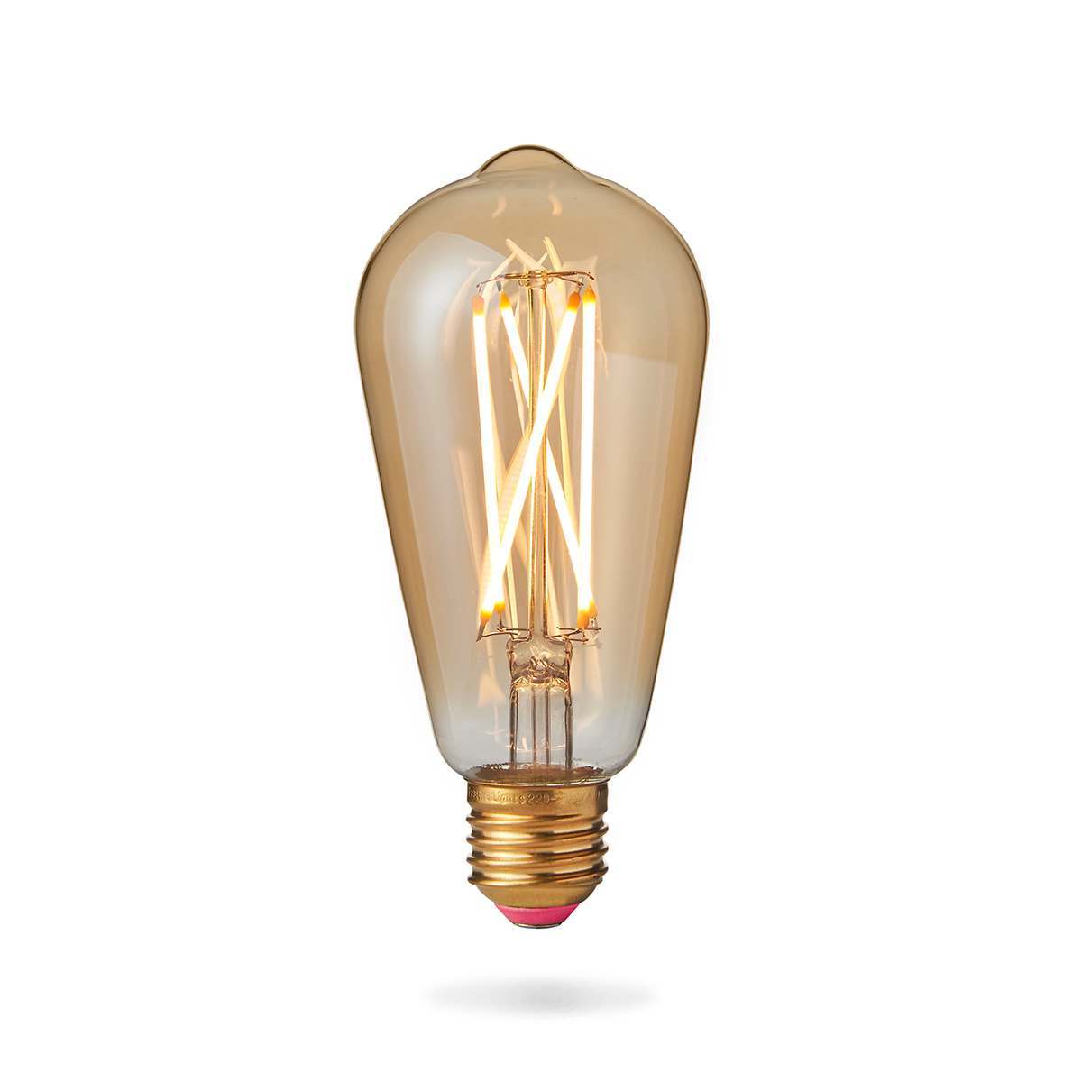 FestoonPro® 4W E27 Fully Dimmable Vintage Tinted Teardrop Filament Style, Warm White LED Light Bulb