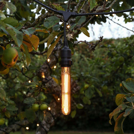 FestoonPro® 4W E27 Dimmable Vintage Tinted Tubular Filament Style, Warm White LED Bulb