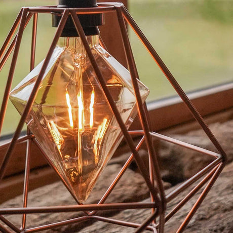 FestoonPro® 4W E27 Fully Dimmable Vintage Tinted Crystal Filament Style, Warm White LED Light Bulb