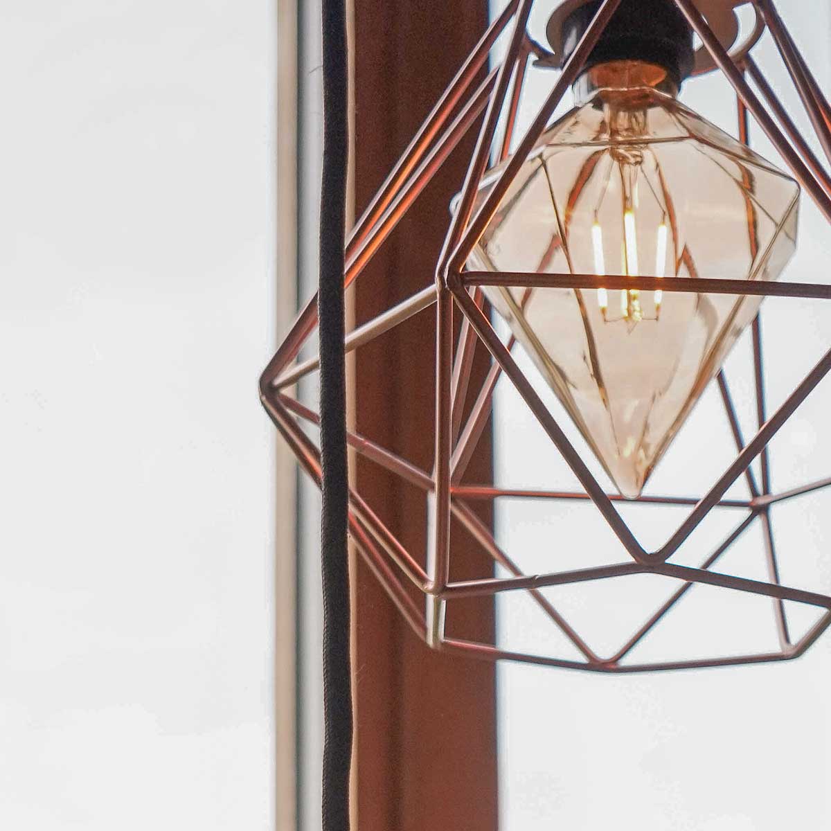 FestoonPro® 4W E27 Fully Dimmable Vintage Tinted Crystal Filament Style, Warm White LED Light Bulb