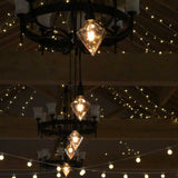 FestoonPro® 4W E27 Fully Dimmable Vintage Tinted Crystal Filament Style, Warm White LED Light Bulb