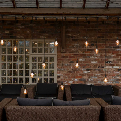 FestoonPro® 4W E27 Fully Dimmable Vintage Tinted Crystal Filament Style, Warm White LED Light Bulb