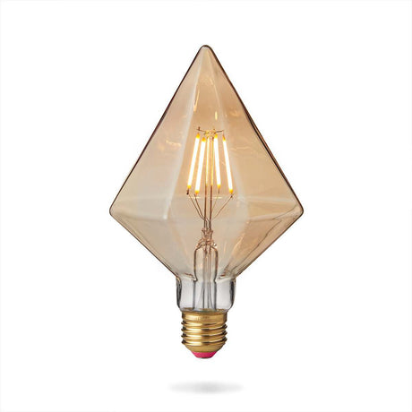 FestoonPro® 4W E27 Fully Dimmable Vintage Tinted Crystal Filament Style, Warm White LED Light Bulb