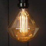 FestoonPro® 4W E27 Fully Dimmable Vintage Tinted Diamond, Warm White LED Light Bulb