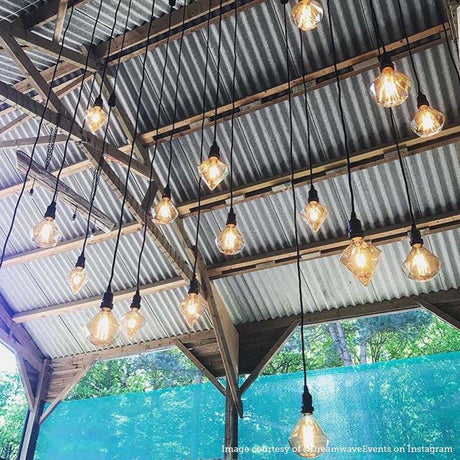 FestoonPro® 4W E27 Fully Dimmable Vintage Tinted Crystal Filament Style, Warm White LED Light Bulb