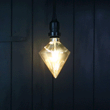 FestoonPro® 4W E27 Fully Dimmable Vintage Tinted Crystal Filament Style, Warm White LED Light Bulb