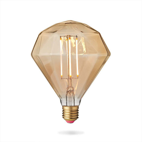 FestoonPro® 4W E27 Fully Dimmable Vintage Tinted Diamond, Warm White LED Light Bulb