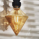 FestoonPro® 4W E27 Fully Dimmable Vintage Tinted Crystal Filament Style, Warm White LED Light Bulb
