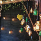 FestoonPro® 4W E27 Fully Dimmable Vintage Tinted Diamond, Warm White LED Light Bulb