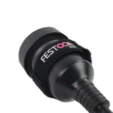 FestoonPro® E27 Outdoor Festoon Pendant, Black Rubber Cable, 0.5m Drop