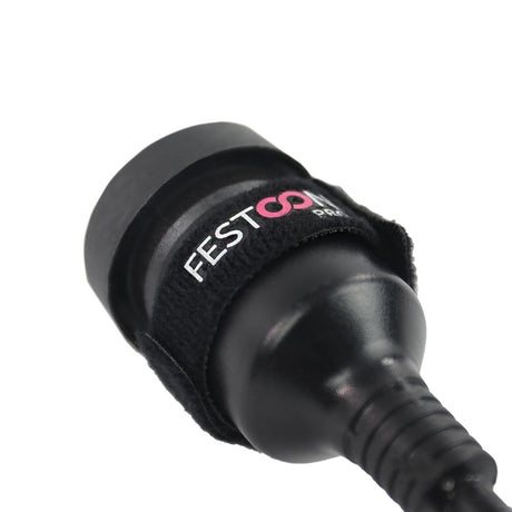 FestoonPro® E27 Outdoor Festoon Pendant, Black Rubber Cable, 0.5m Drop