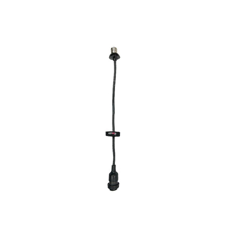 FestoonPro® E27 Outdoor Festoon Pendant, Black Rubber Cable, 0.5m Drop