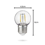 FestoonPro® E27 Fully Dimmable Filament Style, LED Festoon Bulb