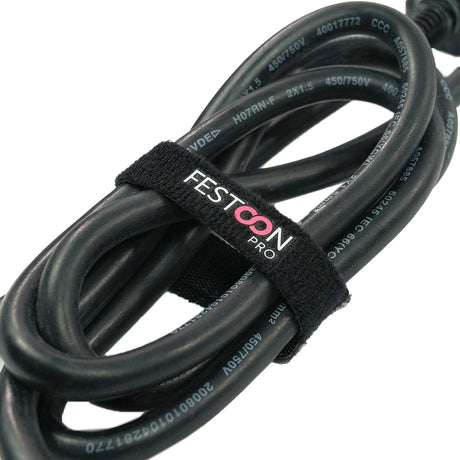 FestoonPro® 2m Black Starter Cable with LED Dimmer and Remote Control