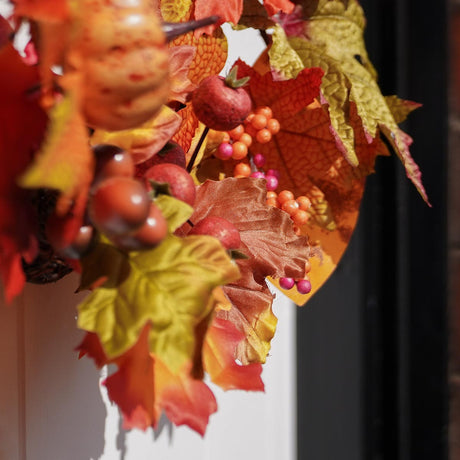 40cm Outdoor Autumnal Wreath