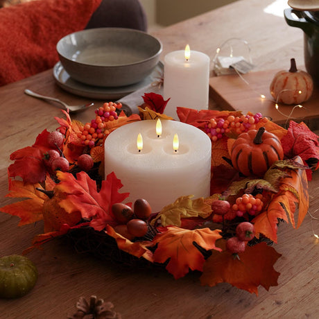 40cm Outdoor Autumnal Wreath