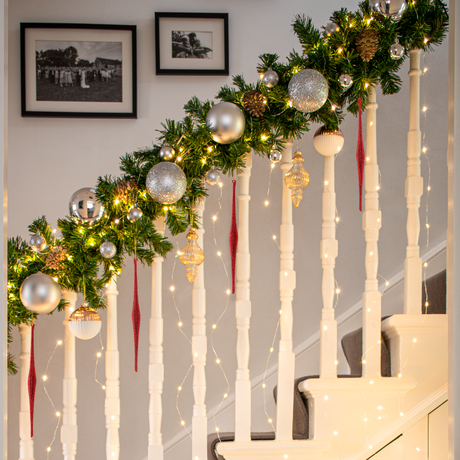 2m Battery Silver Firefly Wire Fairy Lights, 20 LEDs