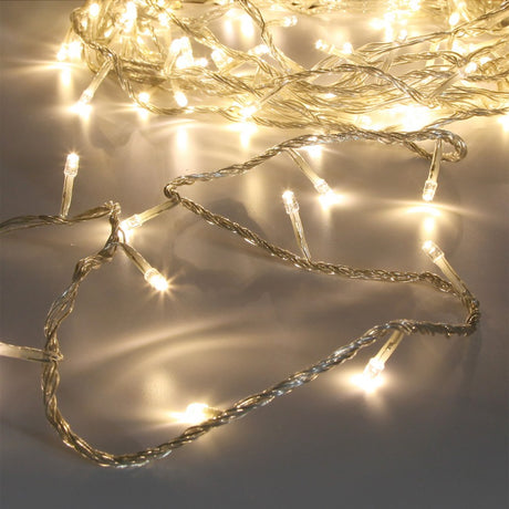 3.2m Indoor Fairy Lights, 40 LEDs, Clear Cable