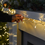 3.2m Indoor Fairy Lights, 40 LEDs, Clear Cable