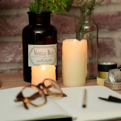 Dripping Wax LED Candle Trio