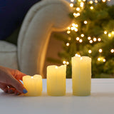 Dripping Wax LED Candle Trio