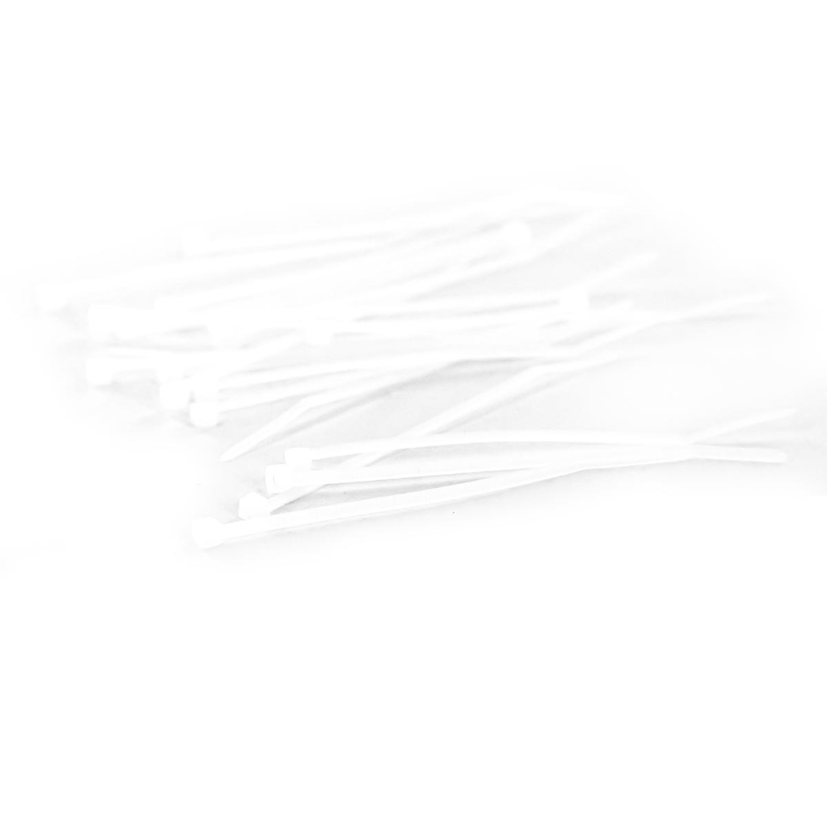 100mm x 2.5mm Cable Ties, 20pcs