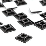 19mm x 19mm Adhesive Tie Wrap Base, 20pcs