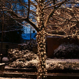 ConnectGo® Outdoor LED Fairy Lights, Connectable, Dark Green Cable