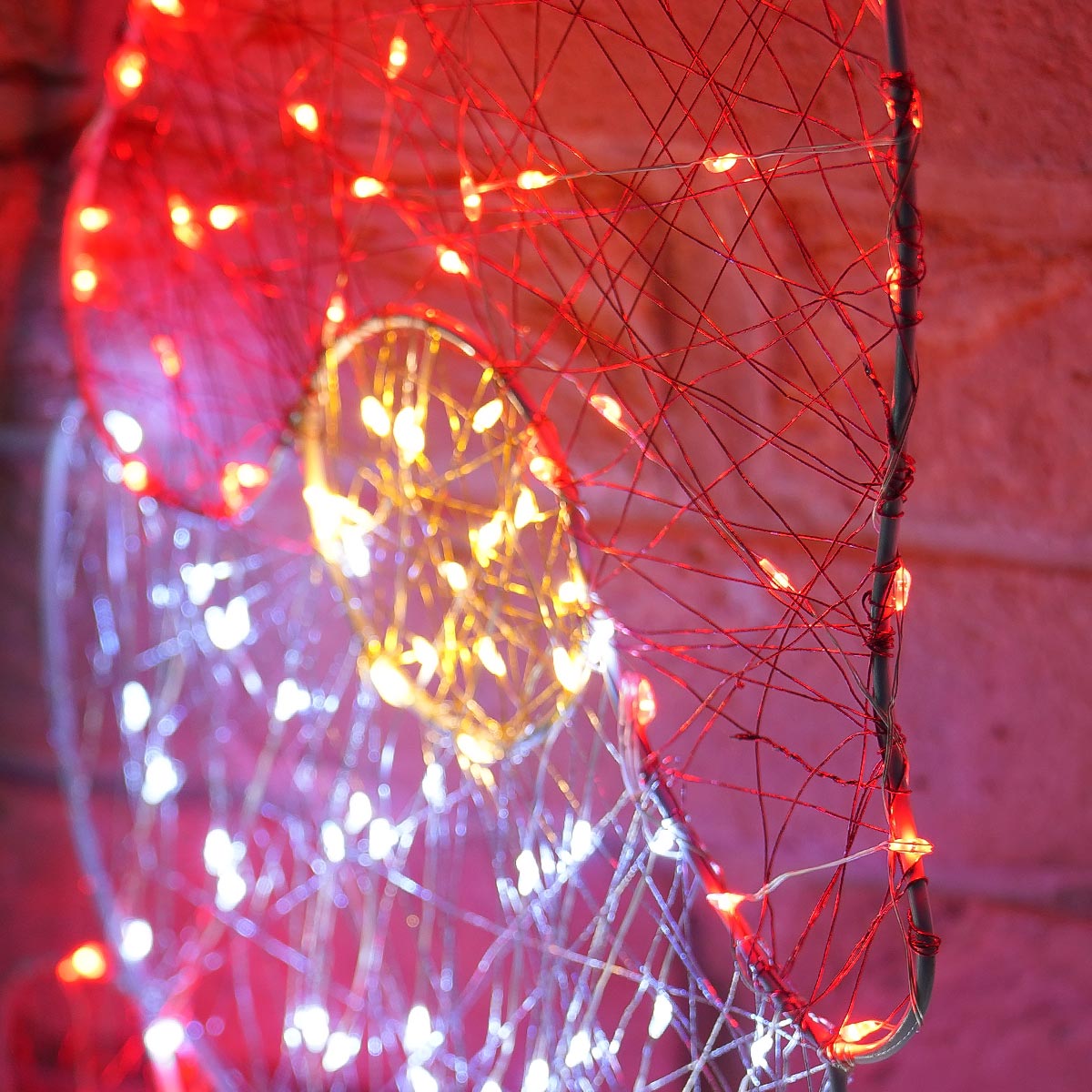 50cm Microbright Outdoor Christmas Gonk Silhouette