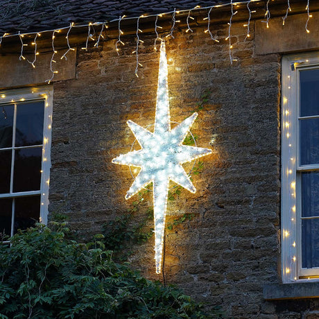 ConnectPro® 2m Aluminium Outdoor Christmas North Star With Y Connector