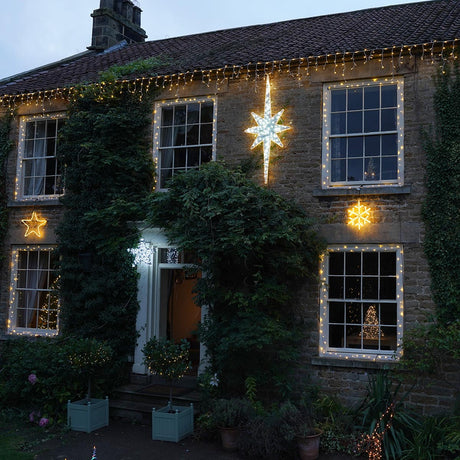 ConnectPro® 2m Aluminium Outdoor Christmas North Star With Y Connector
