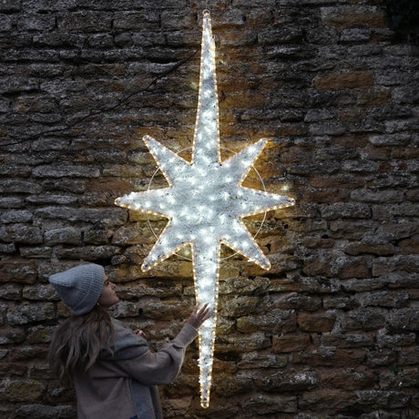 ConnectPro® 2m Aluminium Outdoor Christmas North Star With Y Connector