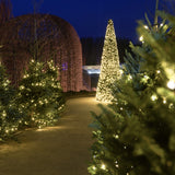 ConnectGo® 4m Pre Lit Commercial Cone Outdoor Christmas Tree