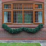 2.7m Outdoor Green Commercial Christmas Garland