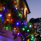 ConnectGo® 2.7m Outdoor Green Commercial Pre Lit Christmas Garland